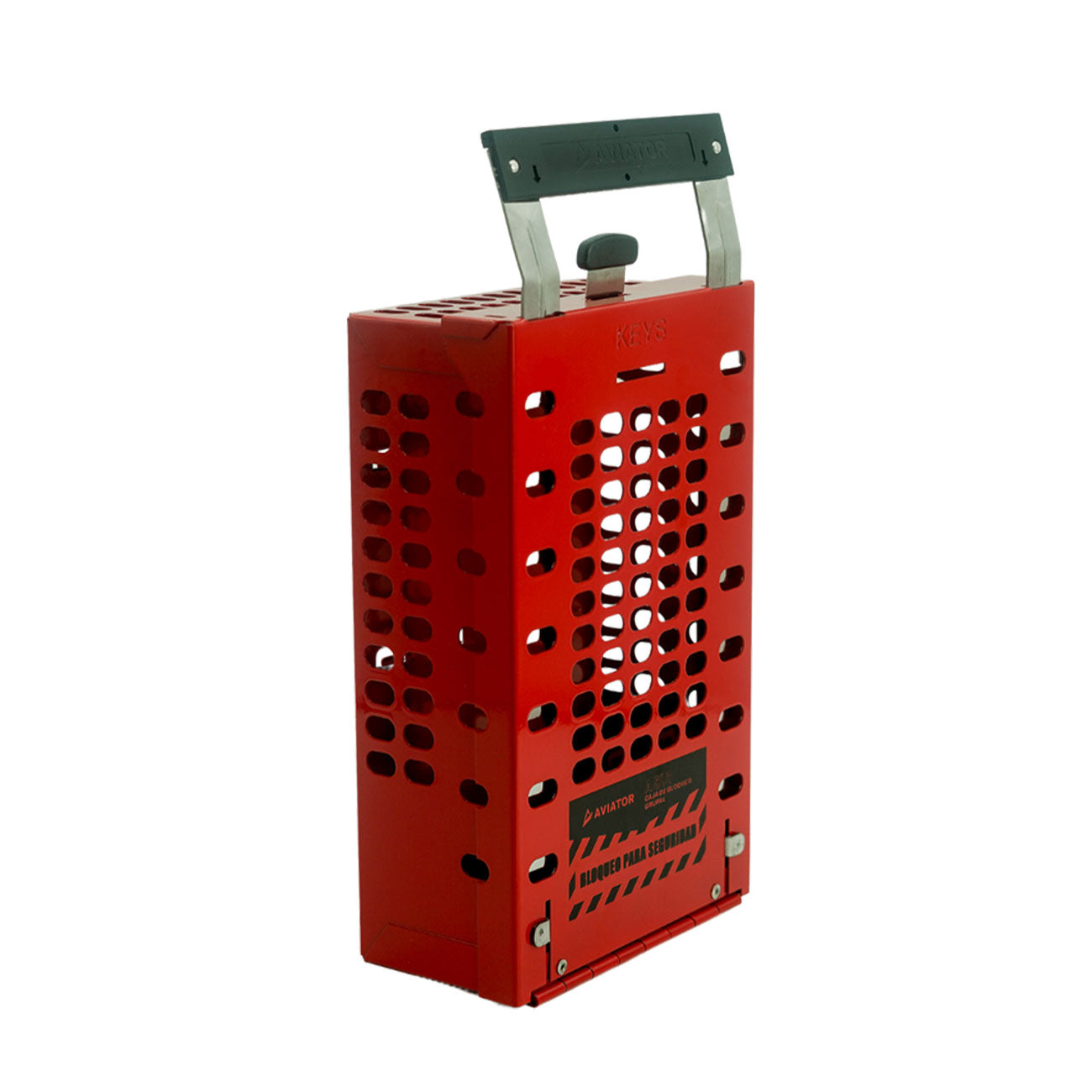 Caja de Bloqueo Grupal Aviator A 503 Imp Rojo – Apro Seguridad