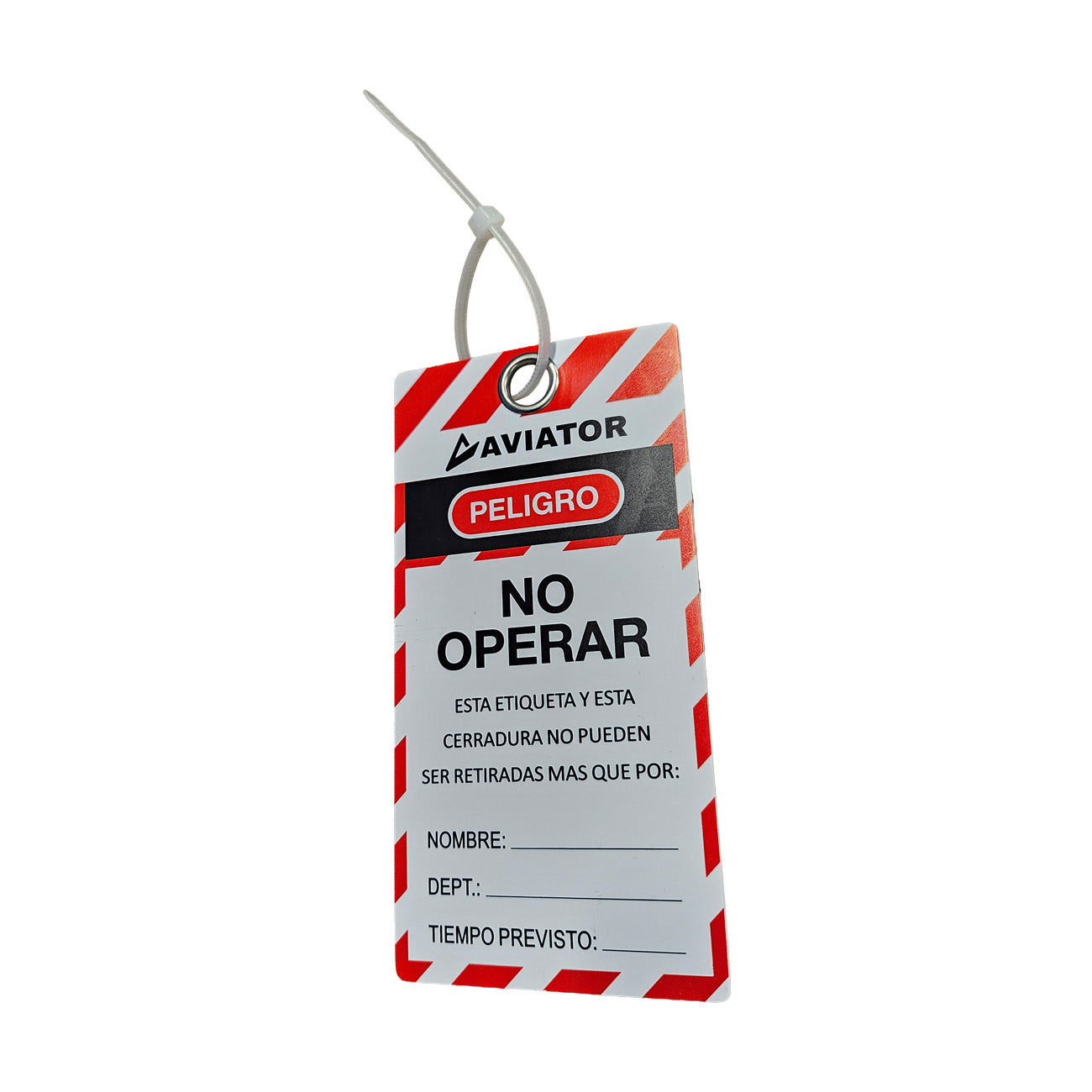 Tarjeta de Bloqueo Aviator No Operar (25 unid)