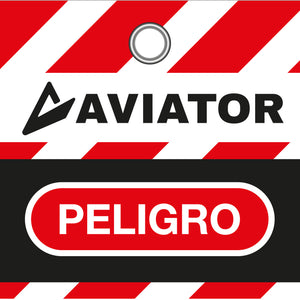 Tarjeta de Bloqueo Aviator No Operar (25 unid)