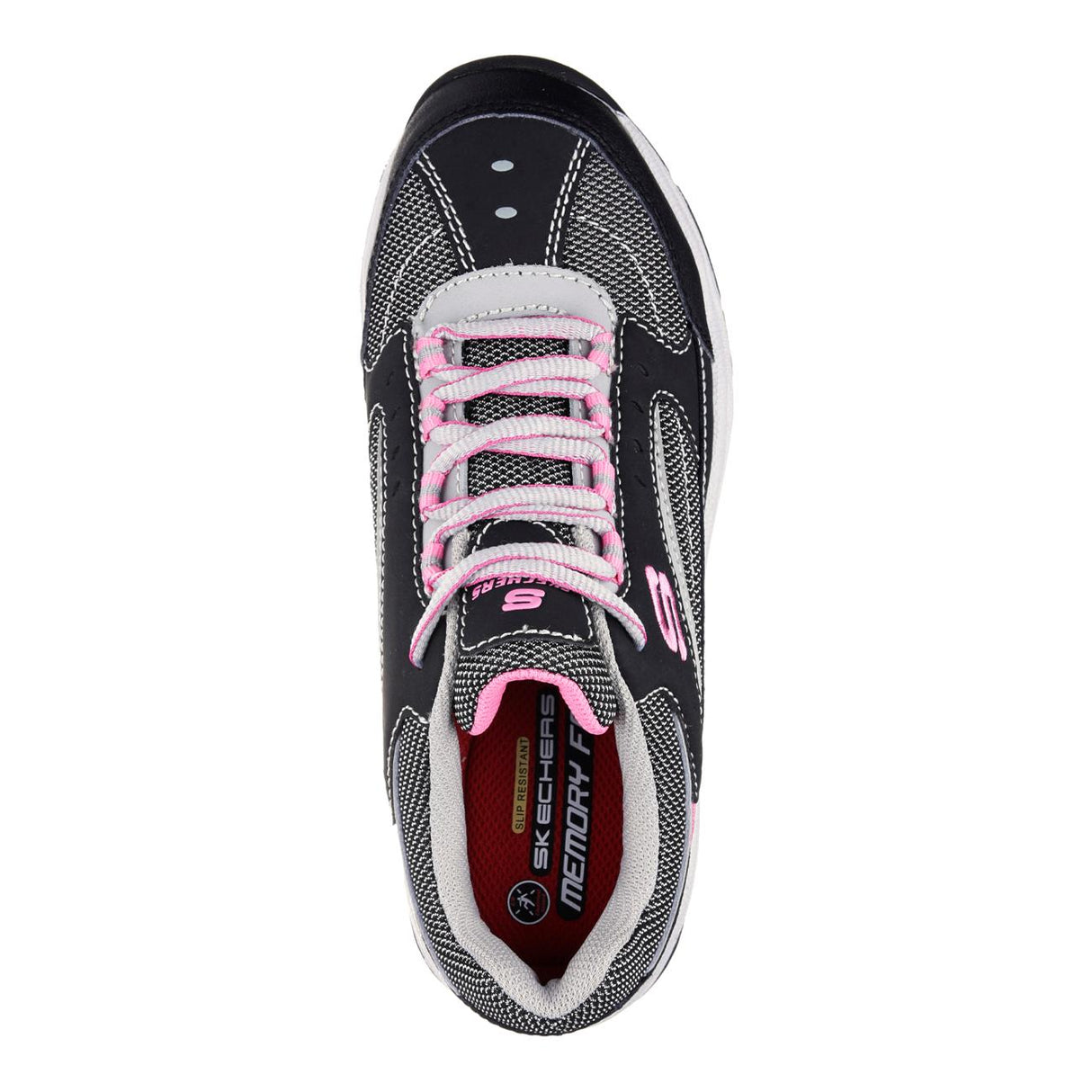 Zapatilla de seguridad Skechers Biscoe Rosado