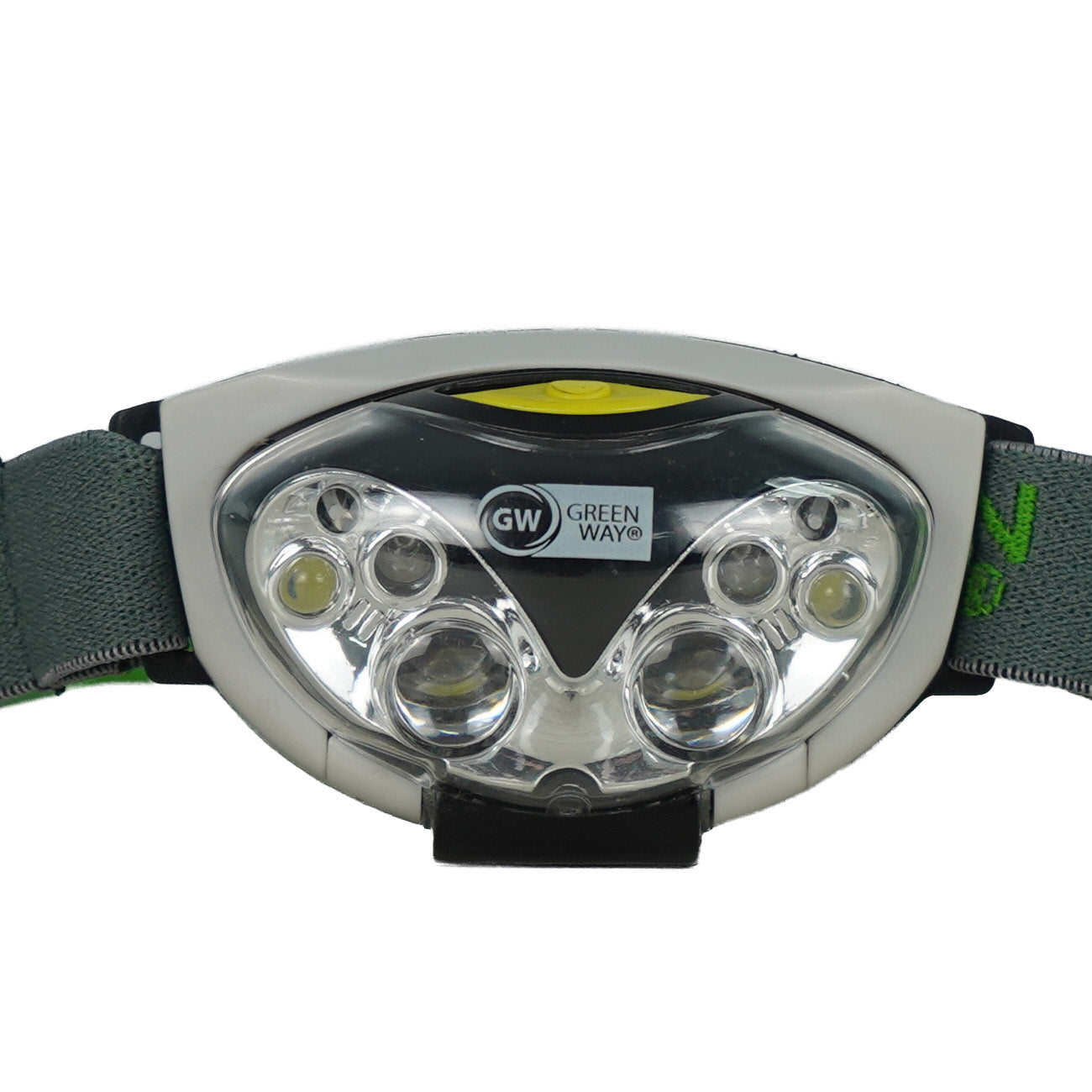 Linterna Greenway 6 Led Elasticada Ajustable a Casco
