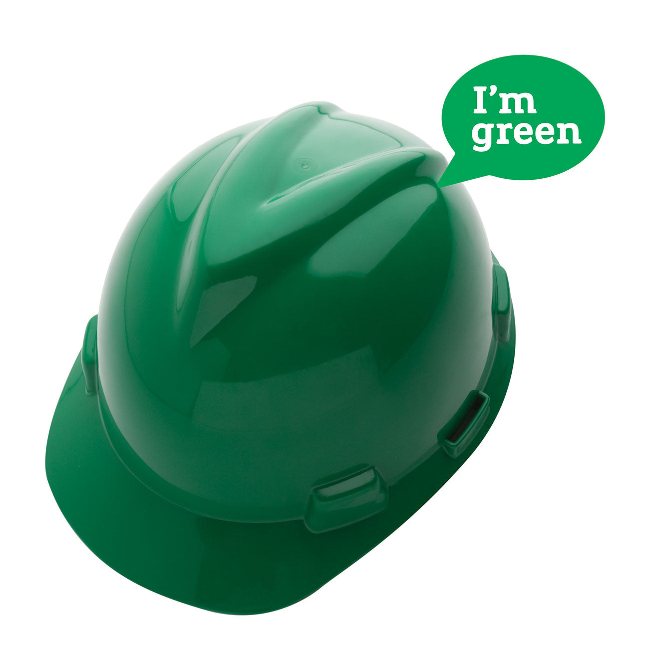 Casco MSA V-Gard Green