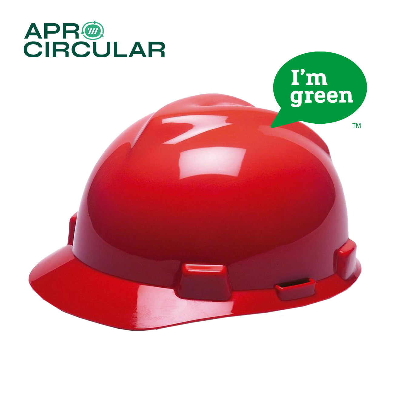 Casco MSA V-Gard Green