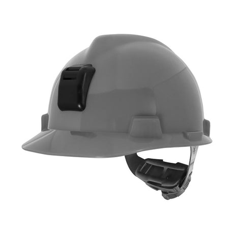 Casco de Seguridad MSA Ala V-Gard Fas-Trac III Pl/Pc Gris