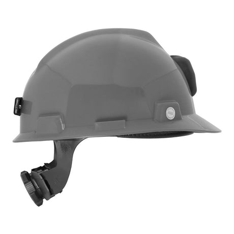 Casco de Seguridad MSA Ala V-Gard Fas-Trac III Pl/Pc Gris