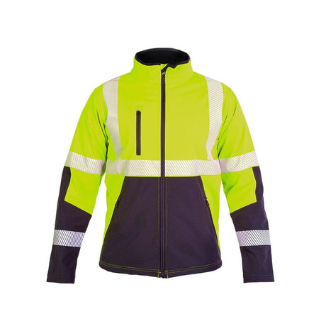 Chaqueta Hardwork Softshell Oklan Amarillo Fluor