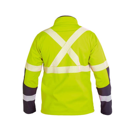 Chaqueta Hardwork Softshell Oklan Amarillo Fluor