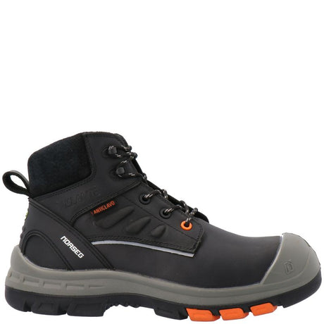 Botin de seguridad Norseg Ns 585 Black