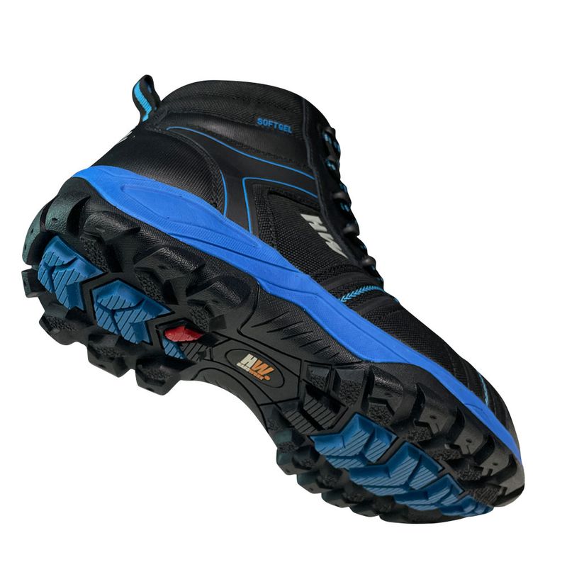 Calzado Industrial Botín De Seguridad Bompel Acordonado Sin