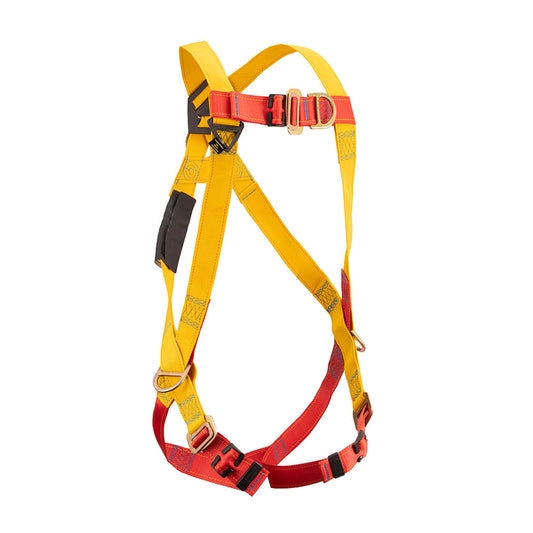 Arnes de seguridad Chilesin 4 argollas cinta ignifuga