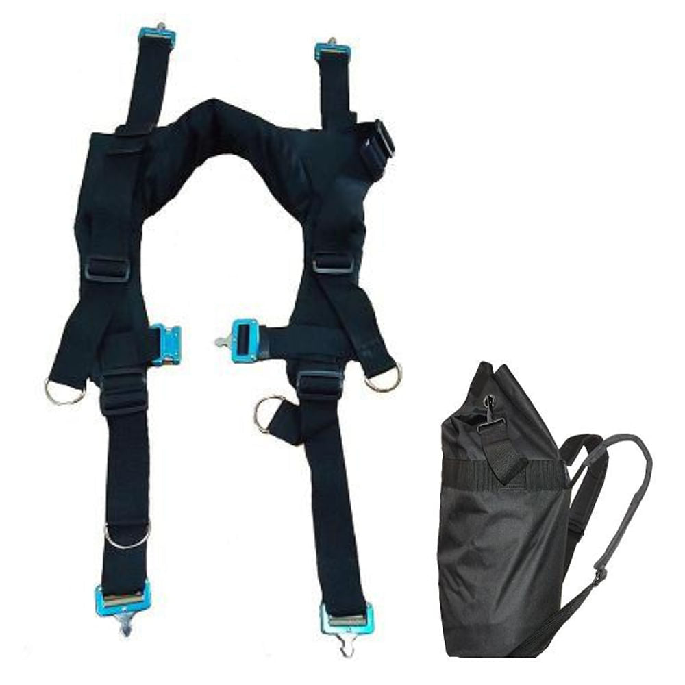 Cinturon de seguridad Chilesin ergonomico 4 puntas