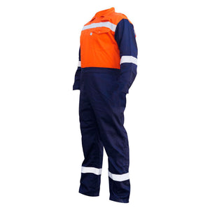 Buzo de seguridad Fyrban bicolor ignifugo