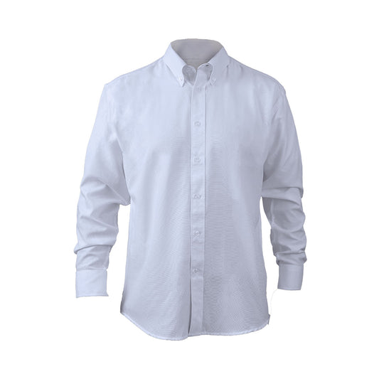 Camisa Maritex Oxford Mtx Manga Larga Blanco