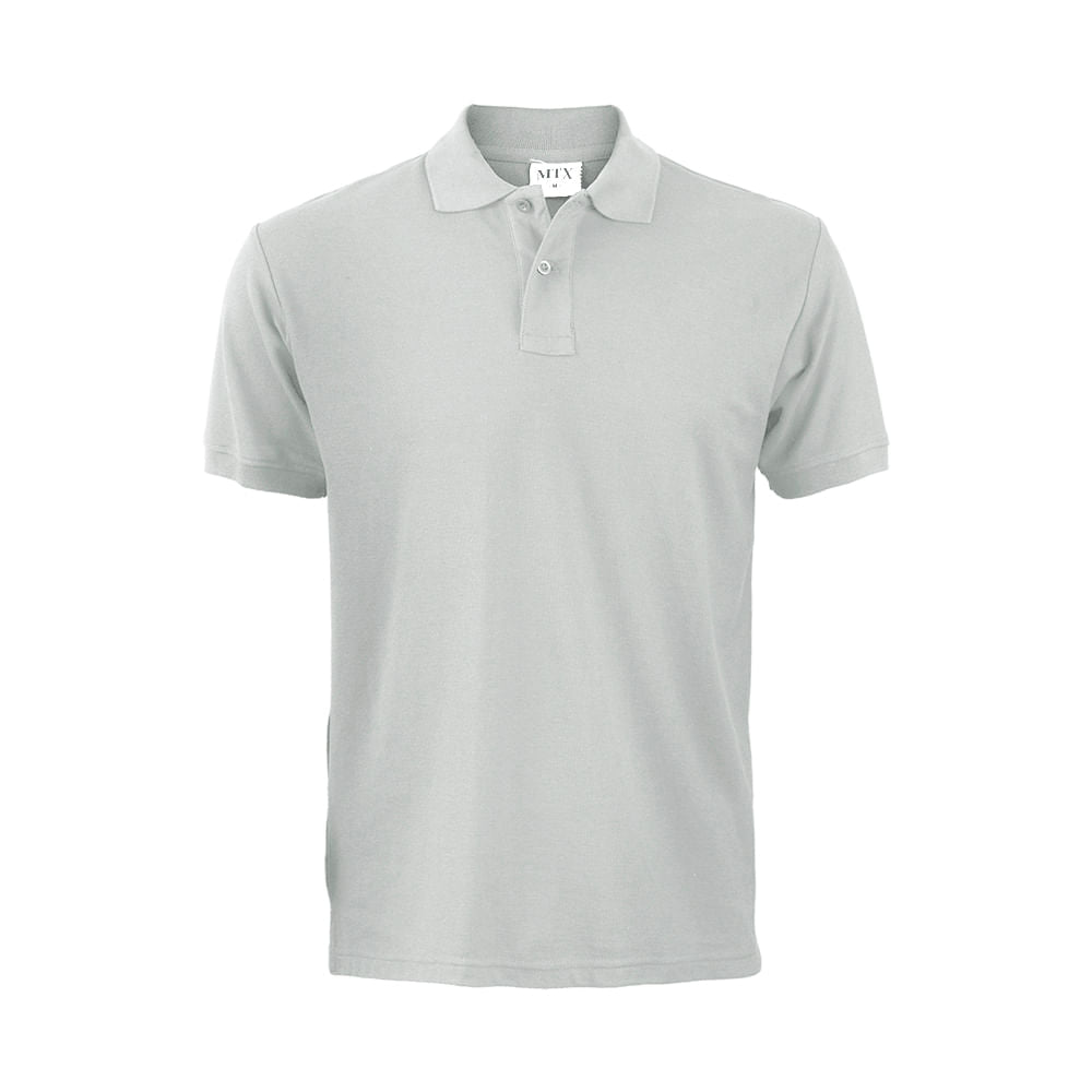 Polera Maritex Pique Manga Corta Mtx Blanca