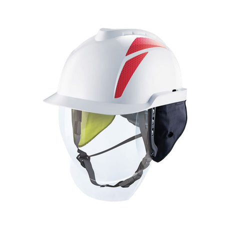 Casco de seguridad MSA V-Gard 950 c/ pantalla facial y orejeras