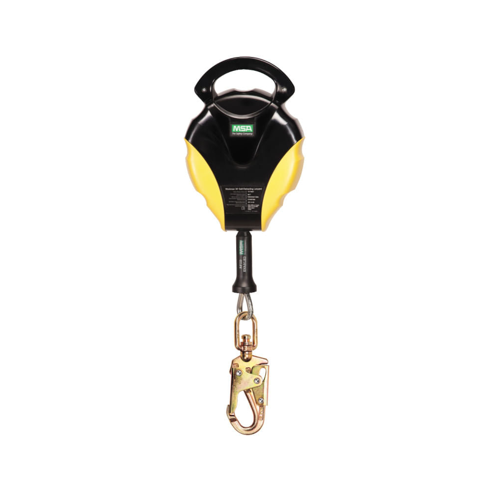 Linea de vida MSA Retráctil cable acero inoxidable 9m