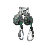 Retractil mini de seguridad MSA PFL V-TEC mosqueton de aluminio 1.8m