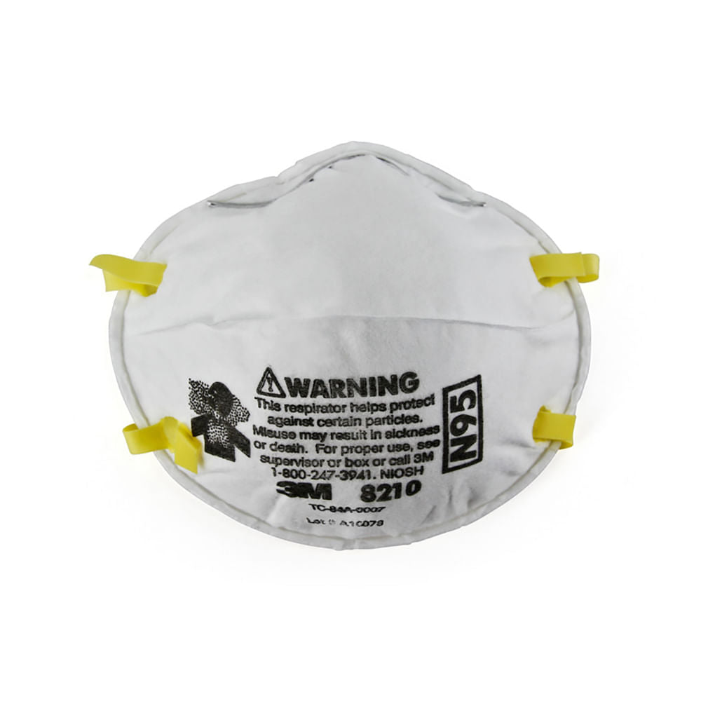 3M 8210 N95 防塵マスク 20枚入り　10箱セット Respirador de Seguridad 3M N95 8210 (20 U) – Apro Seguridad Industrial