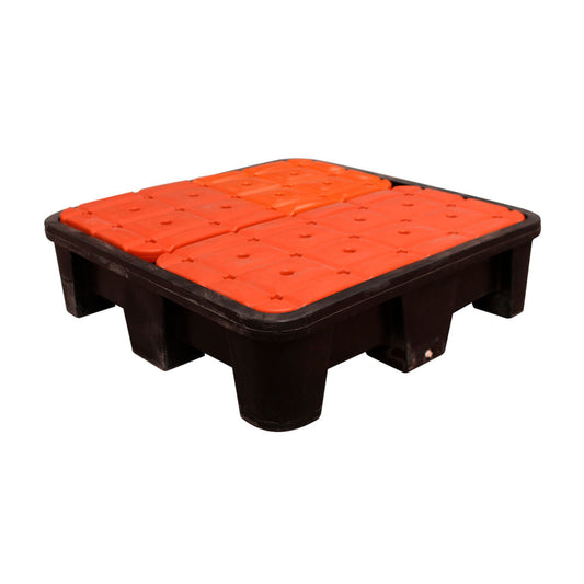 Pallet Antiderrame Polychem 4 Tambores (350 Lts)