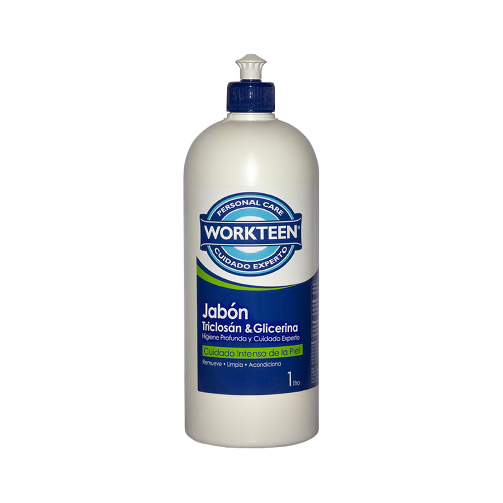 Jabon Triclosan Workteen 1 Litro