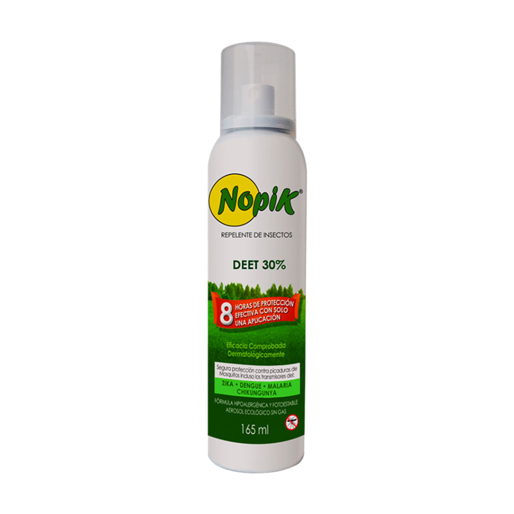 Repelente Nopik Deet 30% 165 Ml