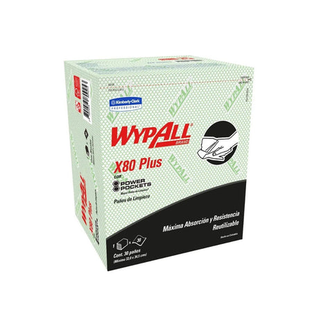 Paño Wypall X-80 Plus Verde