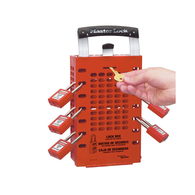 Lock File 503 Caja Bloqueo Master Lock 503 – Apro Seguridad Industrial