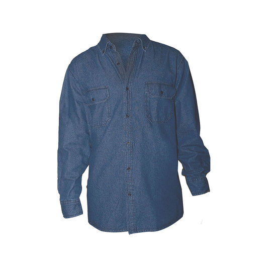 Camisa Black Wolf Mezclilla Prelavada