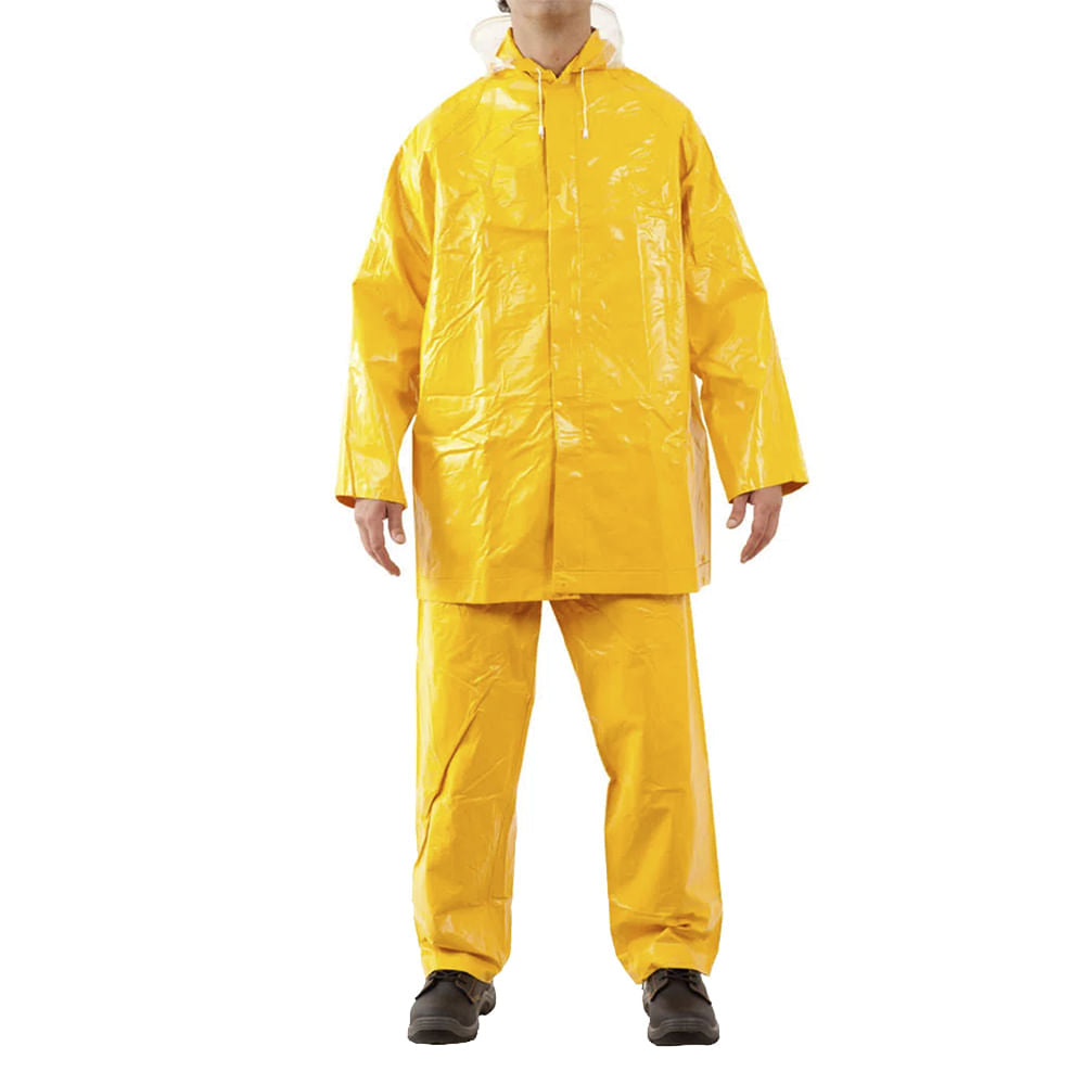 Traje Antiacido de seguridad Black Wolf Tiger Eyes Amarillo