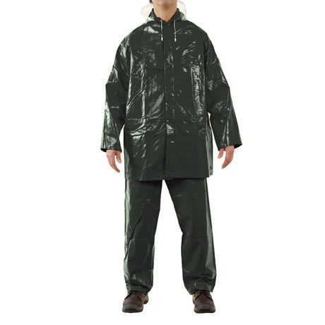 Traje Antiacido de seguridad Black Wold Tiger Eyes Verde