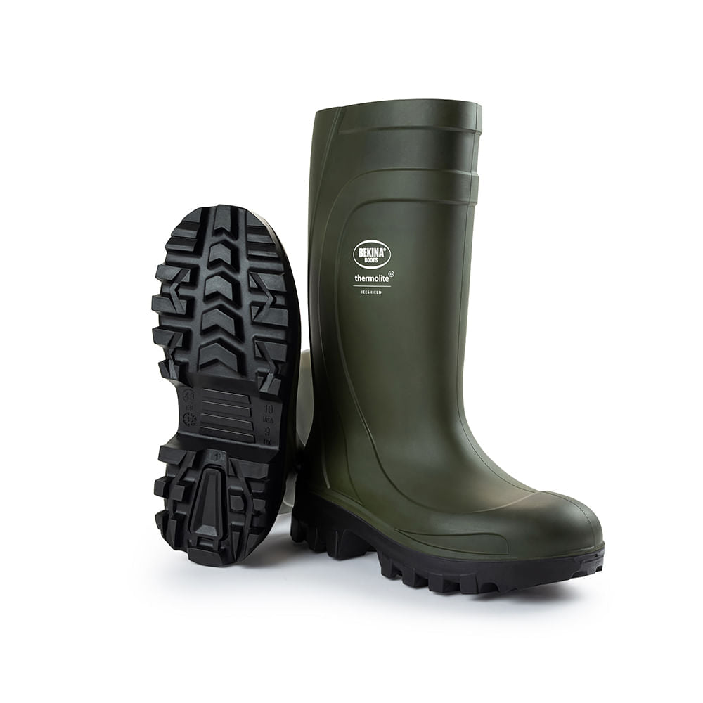 Bota de seguridad Bekina Thermolite-50 Verde C/Punta