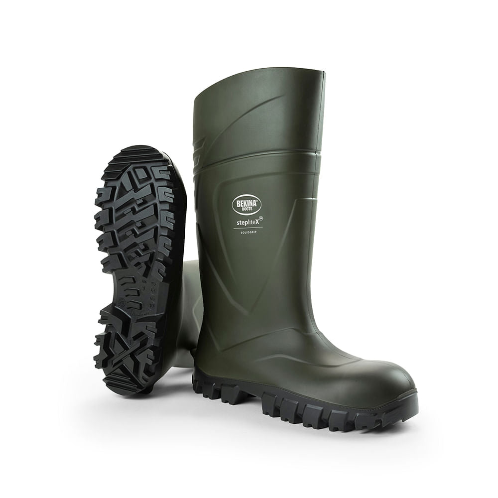 Bota de seguridad Bekina Steplite X Verde C/Punta