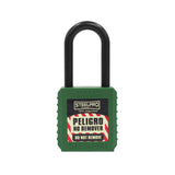 Candado Steelpro Dielectrico Verde