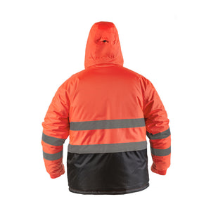 Parka Hardwork Reflectiva Hw Siberia Rojo Fluor