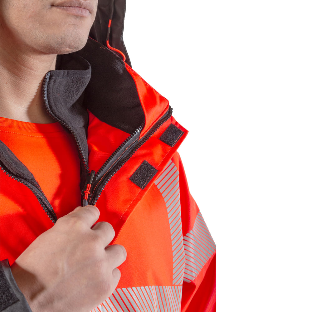 Parka Harwork Reflectiva Hw Skorpio 3 En 1 Fluor