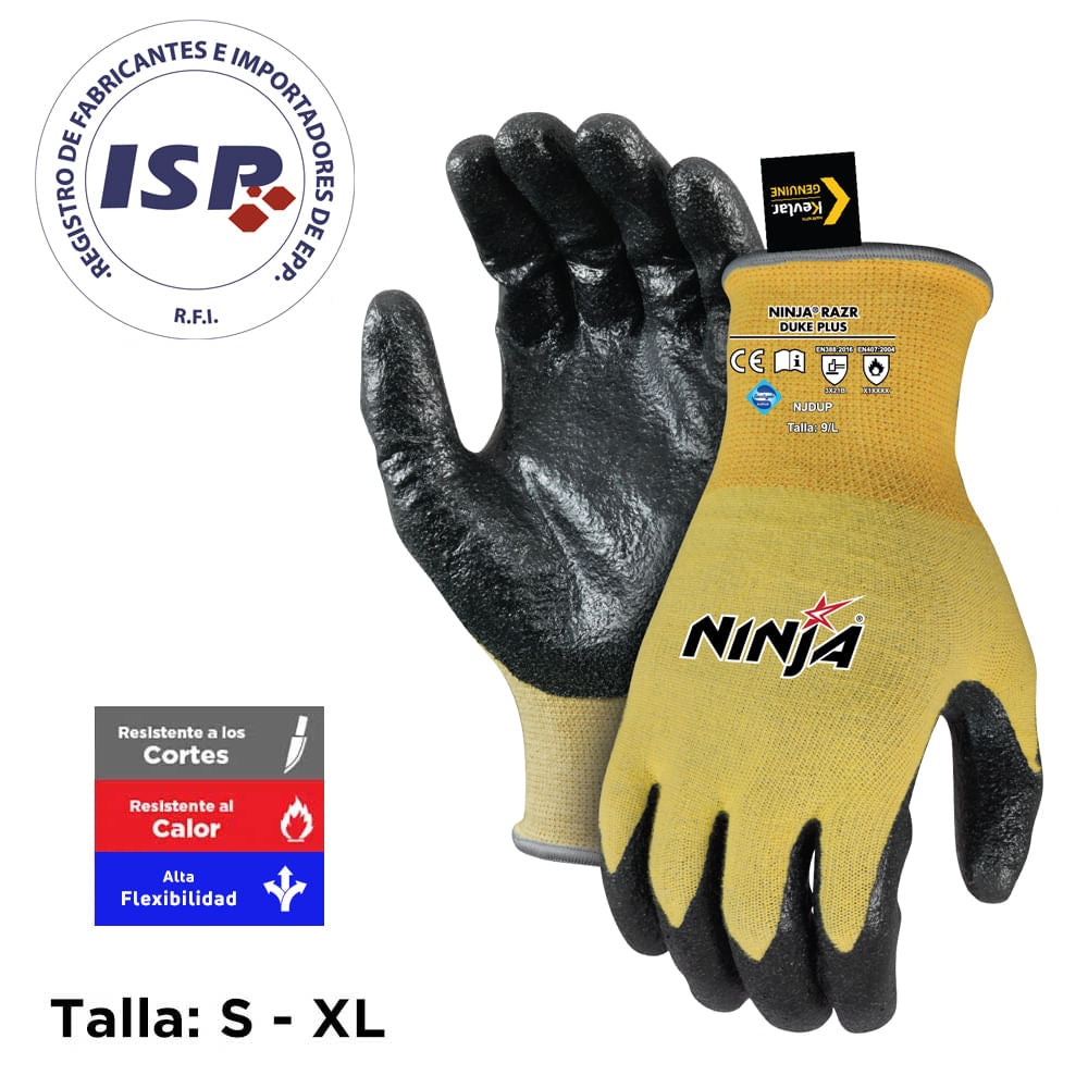 Guantes de seguridad Ninja Duke Plus