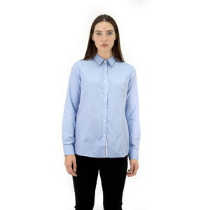 Camisa Quebec Vancouver Celeste Mujer