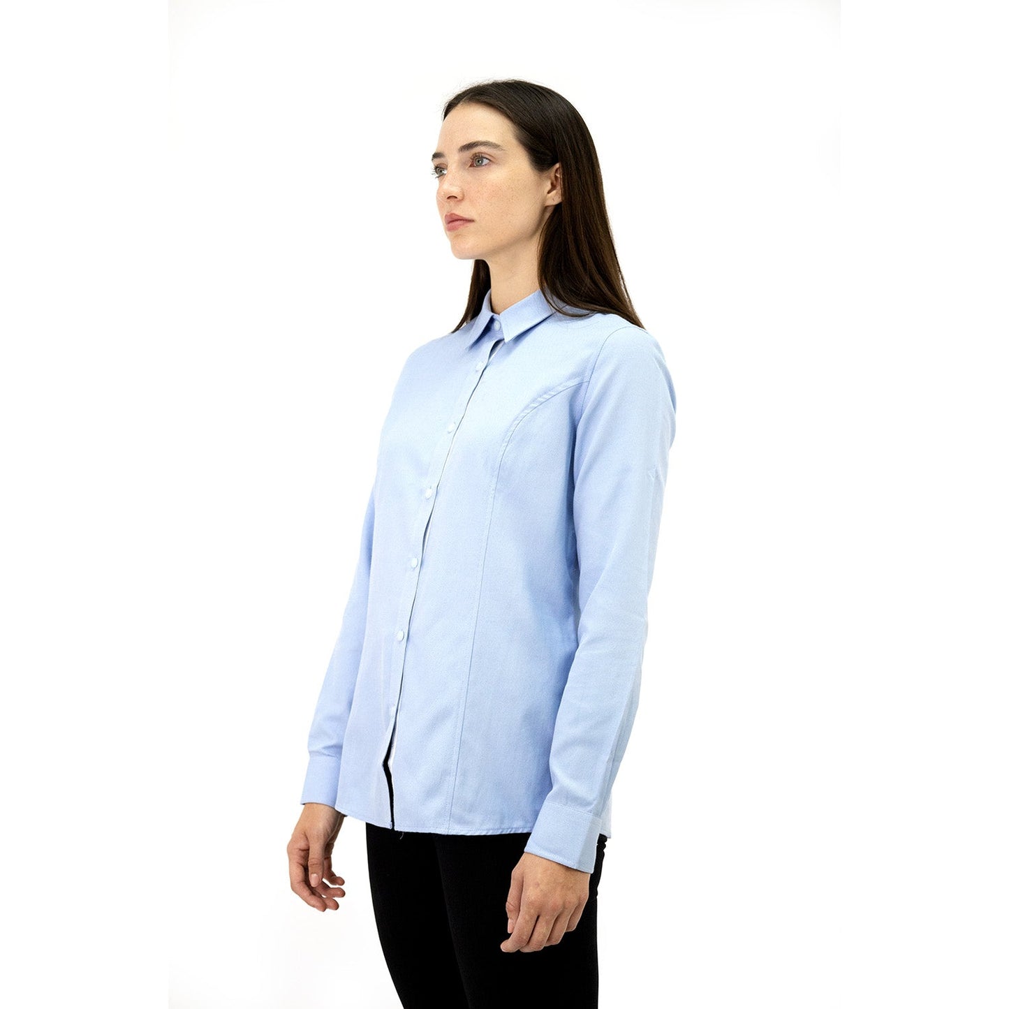 Camisa Quebec Vancouver Celeste Mujer