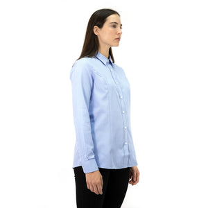 Camisa Quebec Vancouver Celeste Mujer
