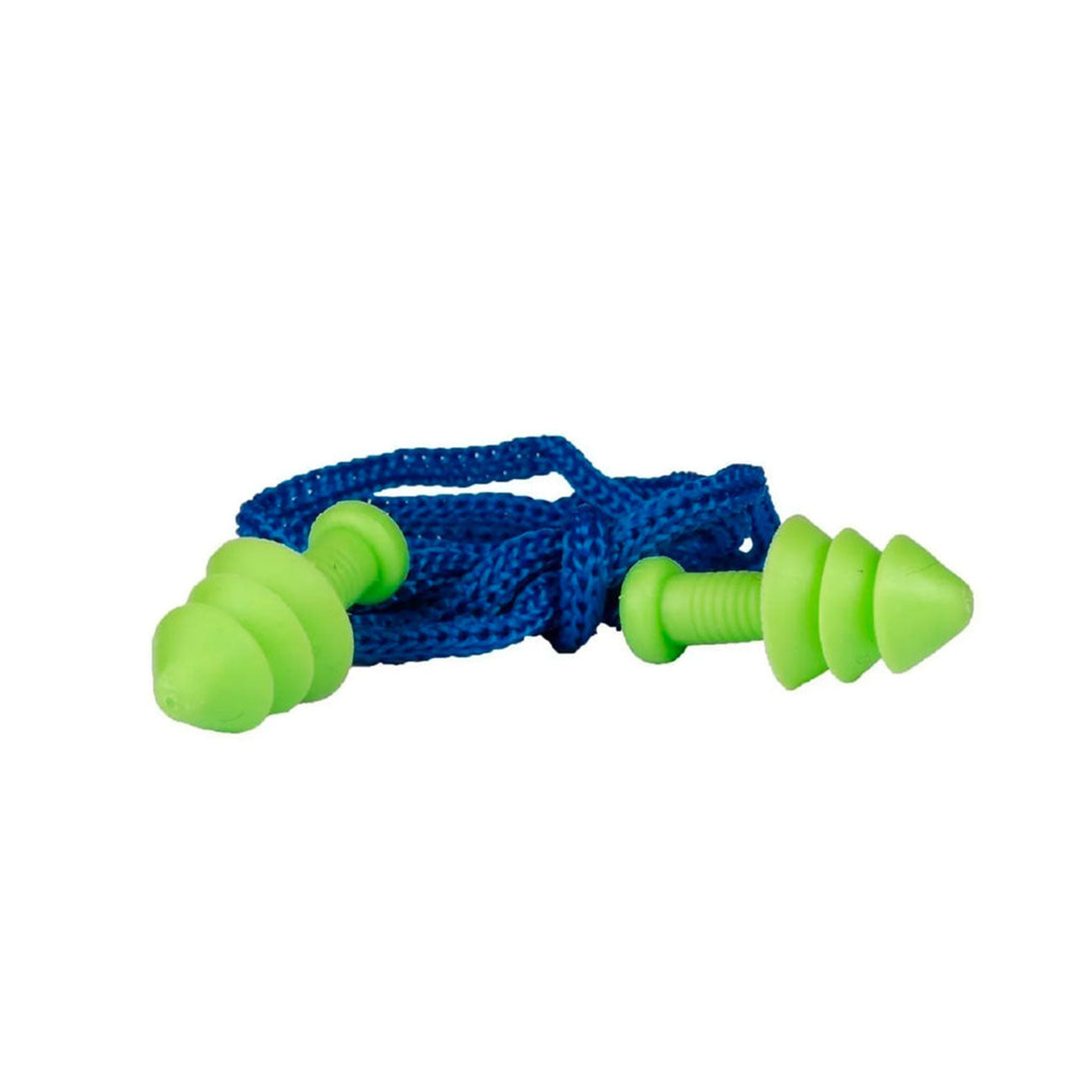 Tapon Auditivo Greenway reutilizable silicona c/cordon y caja