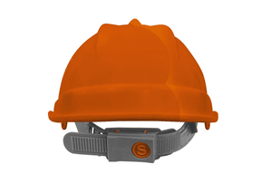 Casco de Seguridad Steelpro Evo III con Arnes Naranjo