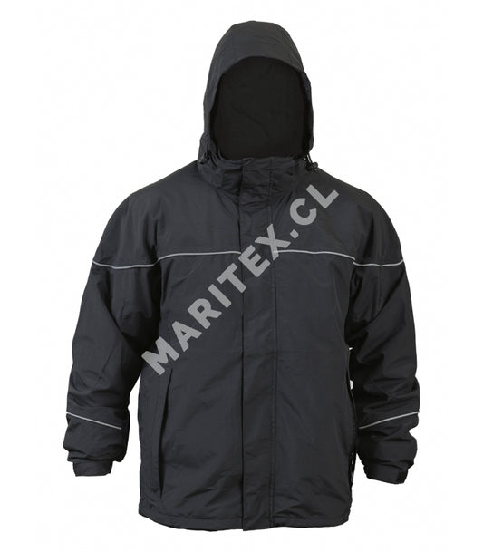 Parka 3 En 1 Maritex Mtx Negra