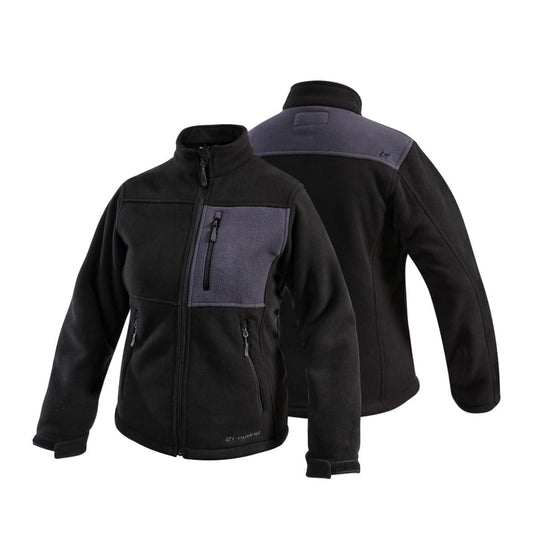 Poleron Legend Compact Manga Larga Mujer Negro