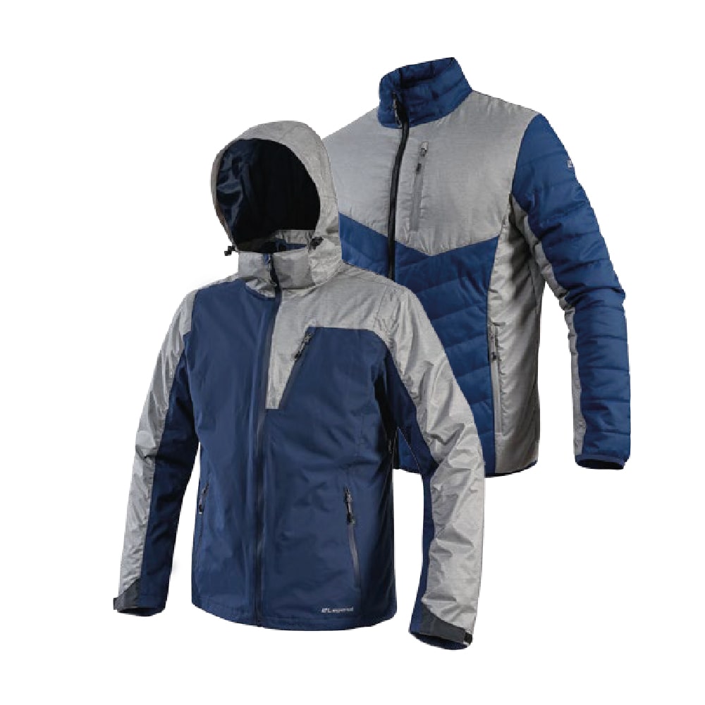 Parka Legend Desmontable Elbrus Azul/Gris