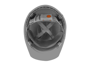 Casco de Seguridad Steelpro Evo III con Arnes Gris