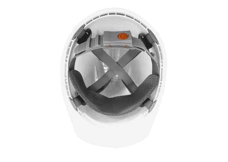 Casco de Seguridad Steelpro Evo III con Arnes Blanco