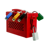 Caja de Bloqueo Grupal Aviator A 498 Imp Rojo