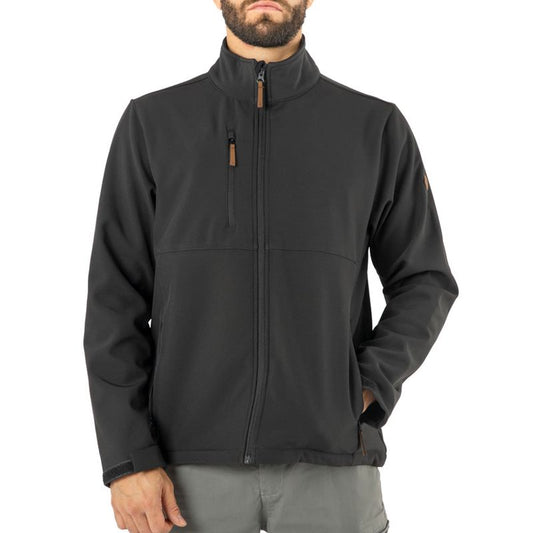 Chaqueta Quebec Softshell Lobo Negro