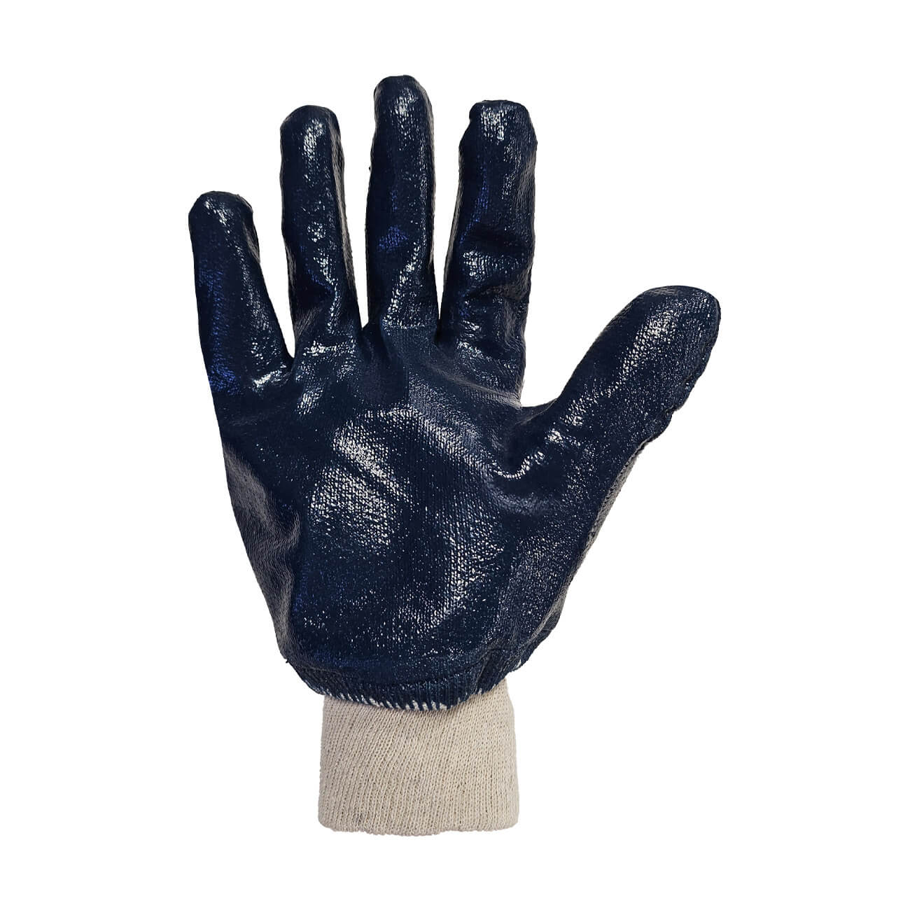Guantes de Seguridad Nitrilo Puño Tejido GreenWay