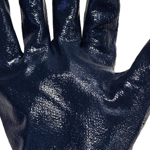 Guantes de Seguridad Nitrilo Puño Tejido GreenWay